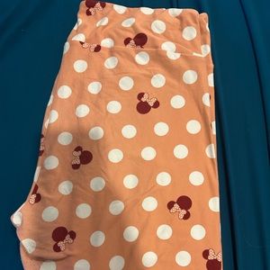 Lularoe Disney Minnie Mouse tall and curvy leggings